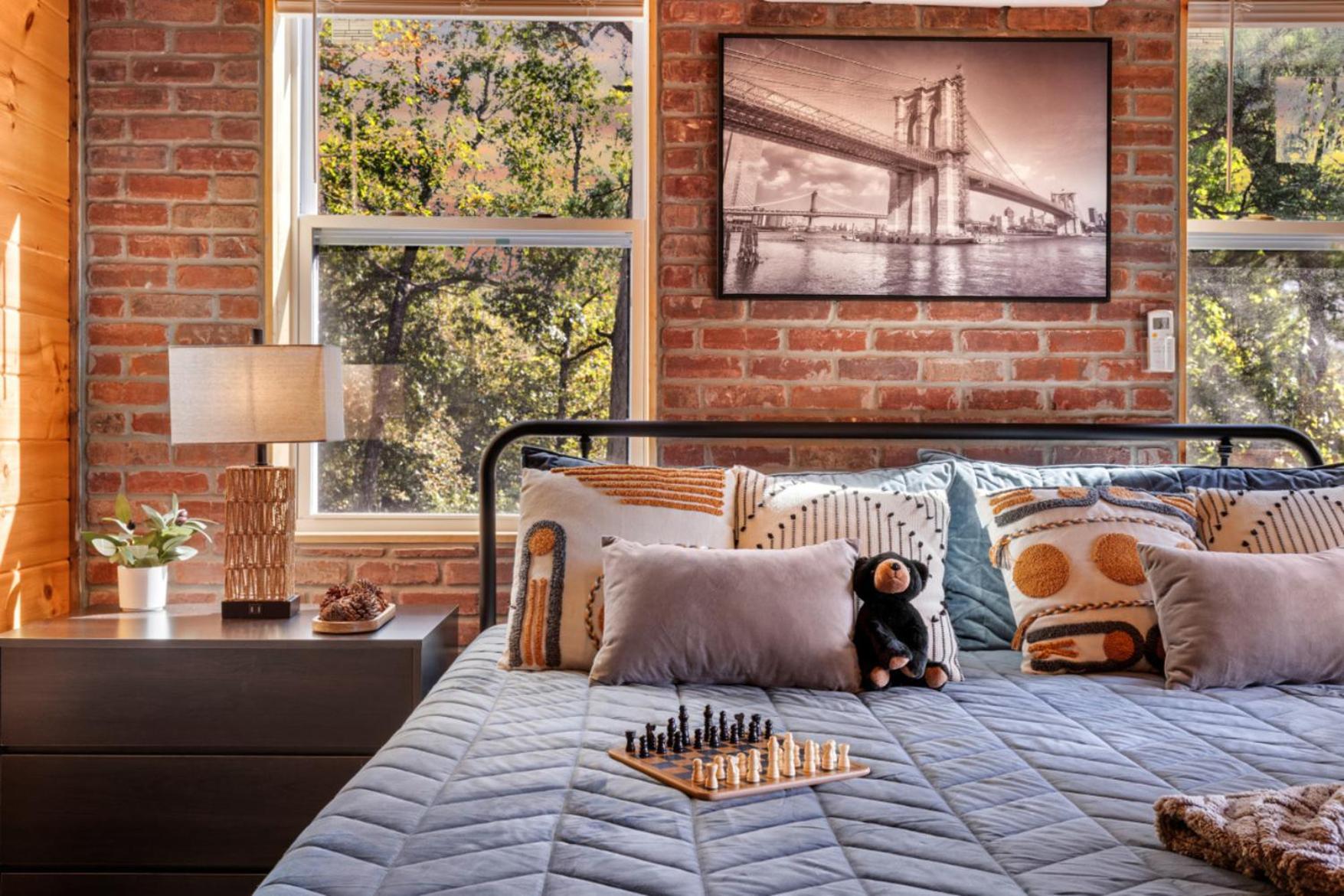 Tranquil Mountain Getaway By Ghosal Luxury Lodging Gatlinburg Bagian luar foto