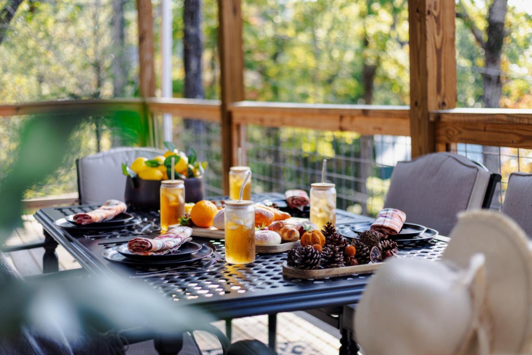 Tranquil Mountain Getaway By Ghosal Luxury Lodging Gatlinburg Bagian luar foto