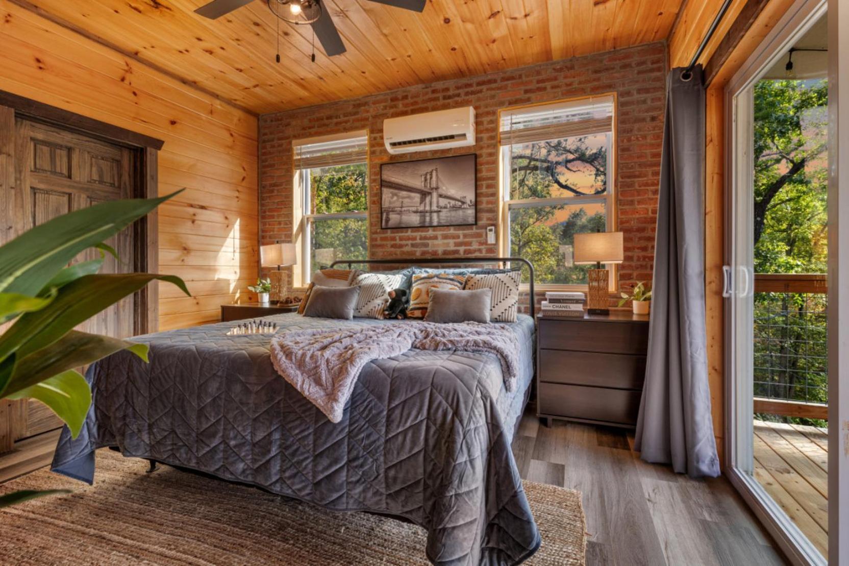 Tranquil Mountain Getaway By Ghosal Luxury Lodging Gatlinburg Bagian luar foto