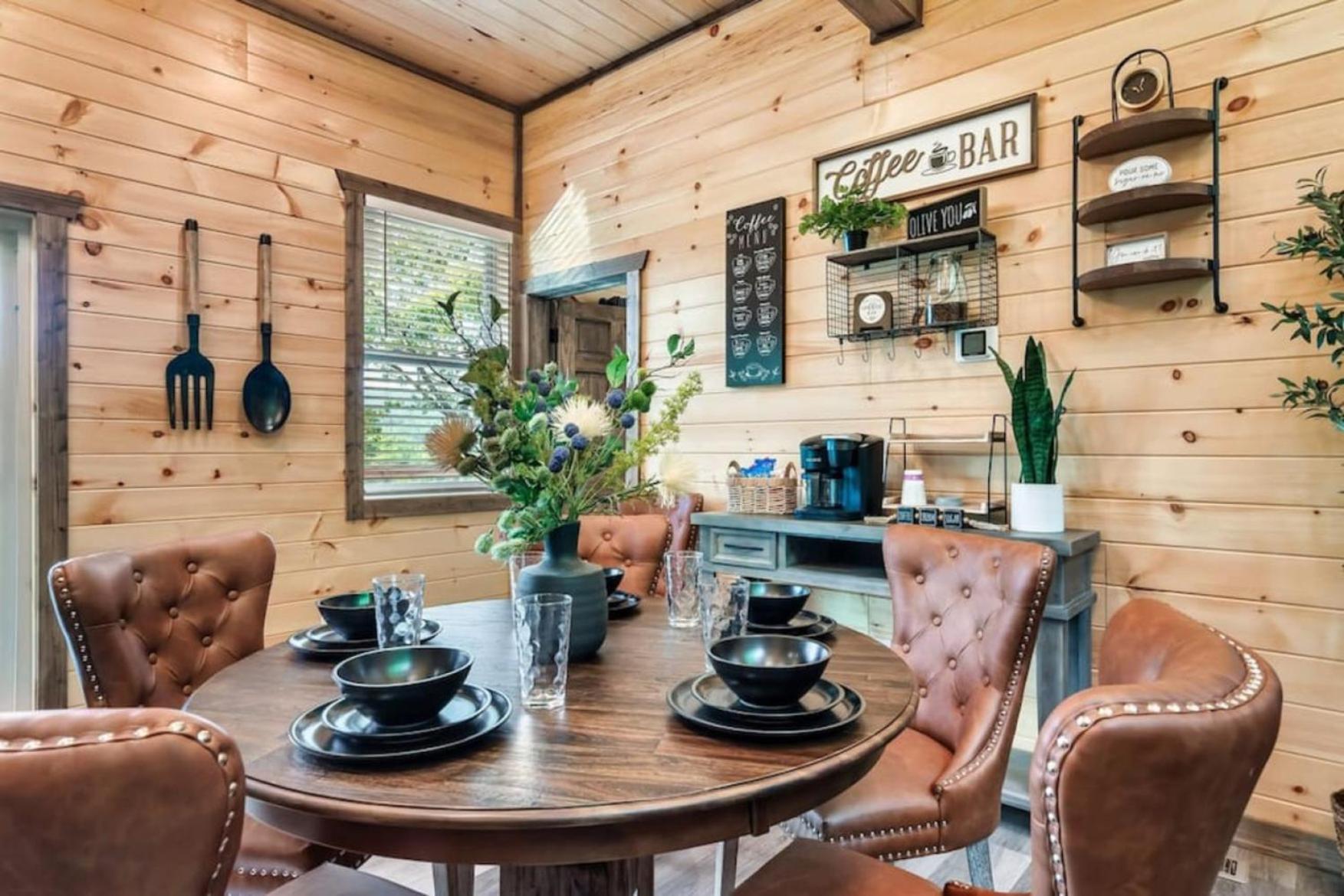 Tranquil Mountain Getaway By Ghosal Luxury Lodging Gatlinburg Bagian luar foto