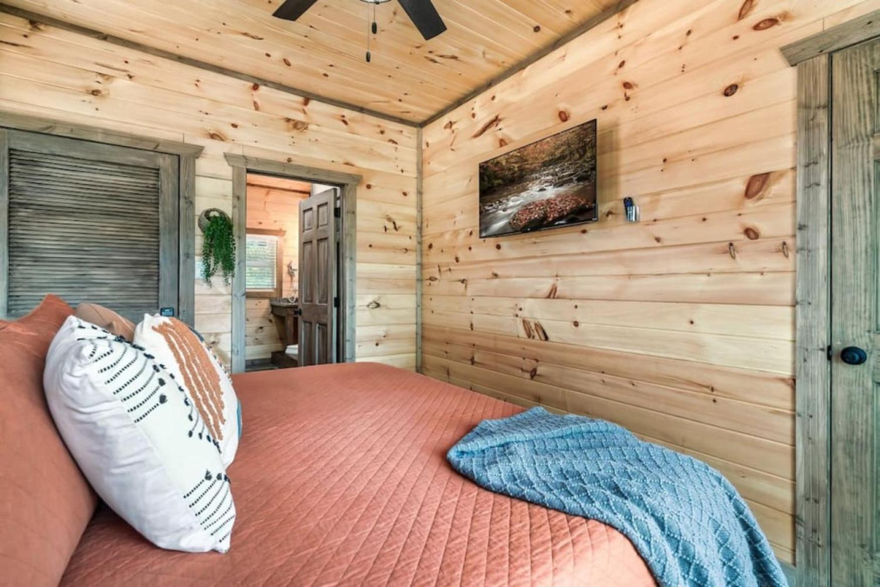 Tranquil Mountain Getaway By Ghosal Luxury Lodging Gatlinburg Bagian luar foto