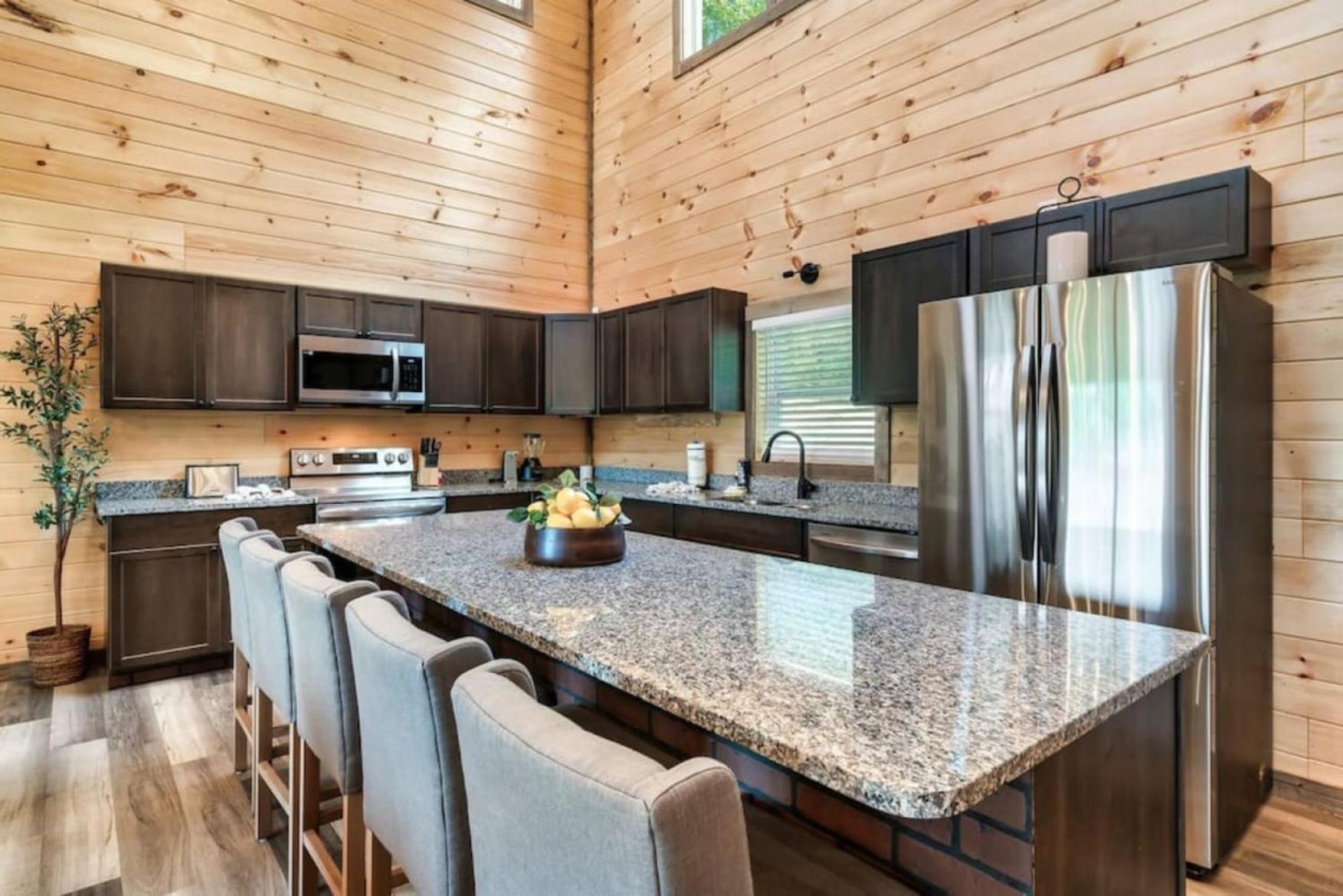 Tranquil Mountain Getaway By Ghosal Luxury Lodging Gatlinburg Bagian luar foto