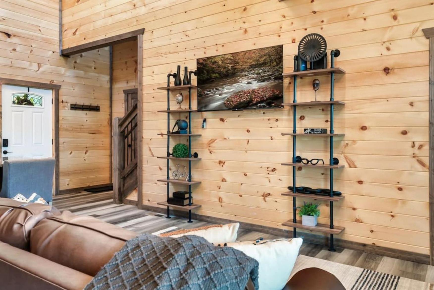 Tranquil Mountain Getaway By Ghosal Luxury Lodging Gatlinburg Bagian luar foto