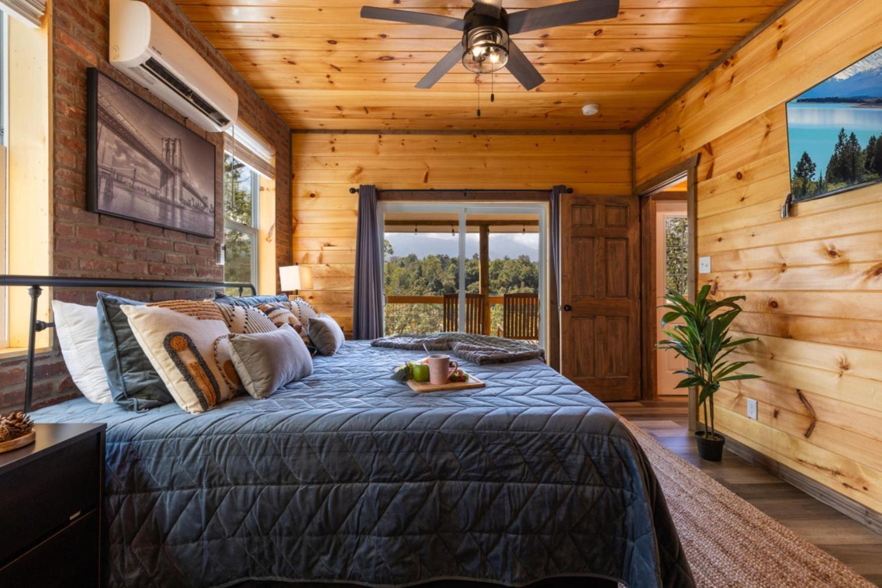 Tranquil Mountain Getaway By Ghosal Luxury Lodging Gatlinburg Bagian luar foto